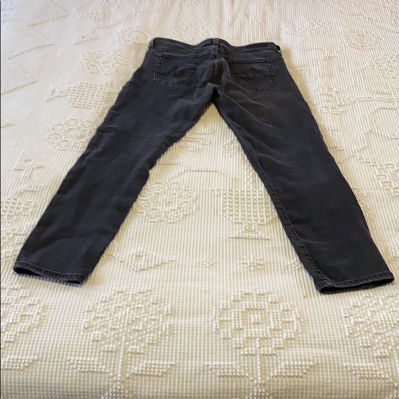 AG “The Stevie Ankle Petite” Distressed Denim - Picture 5 of 7